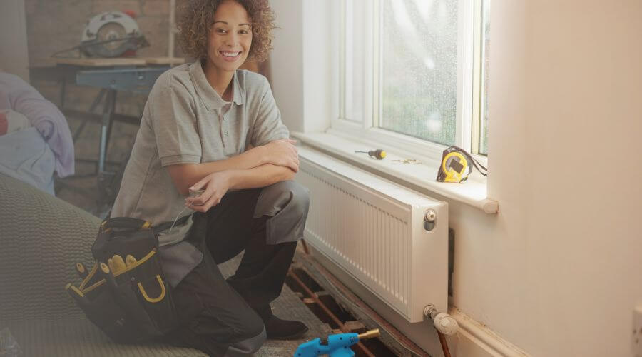 Local water heater installation in Java, SD